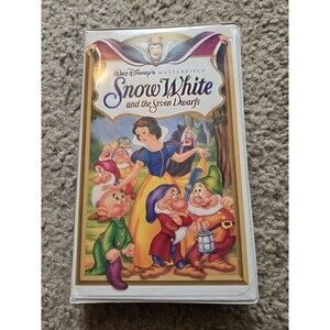 Disney’s Snow White and the Seven Dwarfs Masterpiece Edition VHS
